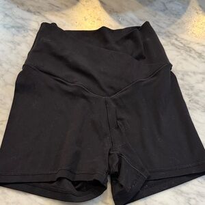 Black Women's Biker Shorts